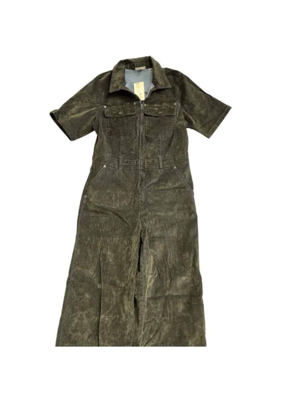 NWT Holiday Short Sleeve Flocked Jumpsuit Women’s 12 Universal Thread J1783 - Picture 11 of 13